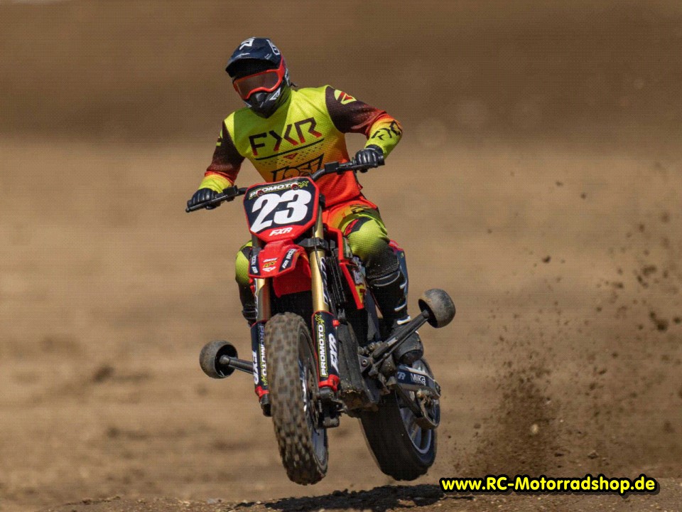 LOS06000T1: LOSI Promoto-MX 1/4 RTR, FXR rot LOS06000T1